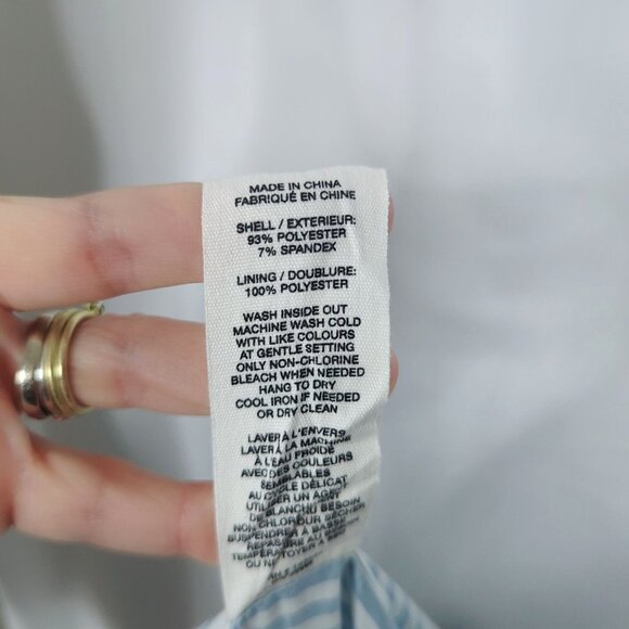 Avec Les Filles Blazer Small Blue Double Button - Picture 9 of 10